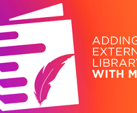 Adding an external library into a project, why use a build tool like Maven?
