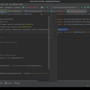 Hibernate, dodanie do istniejącego projektu – Nieszablonowy projekt Java do portfolio, zewnętrzne API, Java Sound, Speak Random Chuck Norris Jokes - Mentor Junior Java Developer